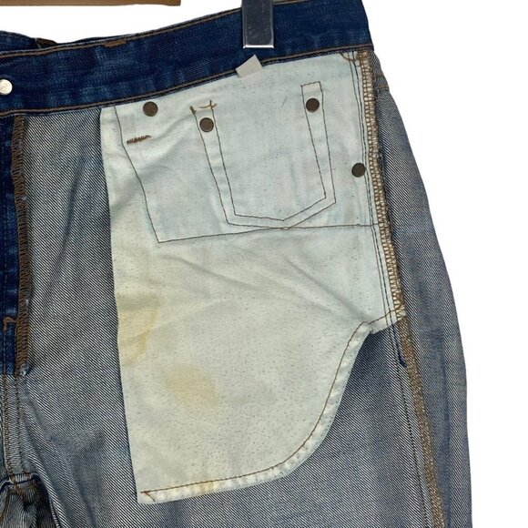 J Brand Men's Blue Kane Slim Straight Leg Distressed Denim Jeans US 33 - Picture 6 of 16